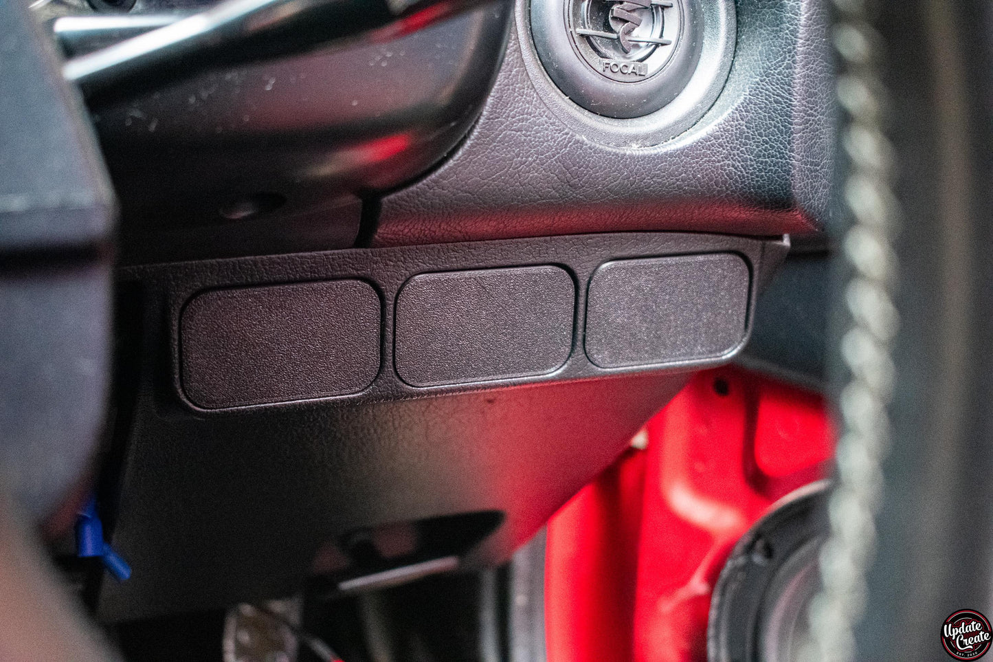 Dashboard Switch Blank Delete Plate NA Miata Mx5 Mk1 Eunos Roadster